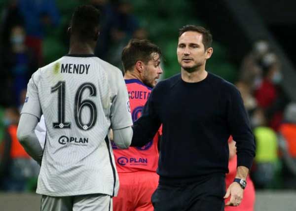 Frank Lampard, coach Chelsea : «Pourquoi Mendy n’a pas encore joué»