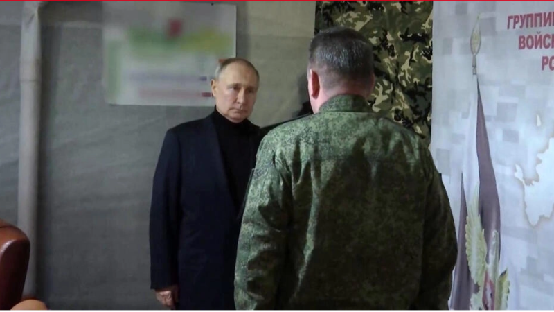 Vladimir Poutine a visité des régions occupées du sud et de l’est de l’Ukraine…