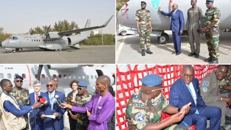 Réception d’un 2e avion de transport de type CASA 29: L’armée de l’air sénégalaise renforcée…