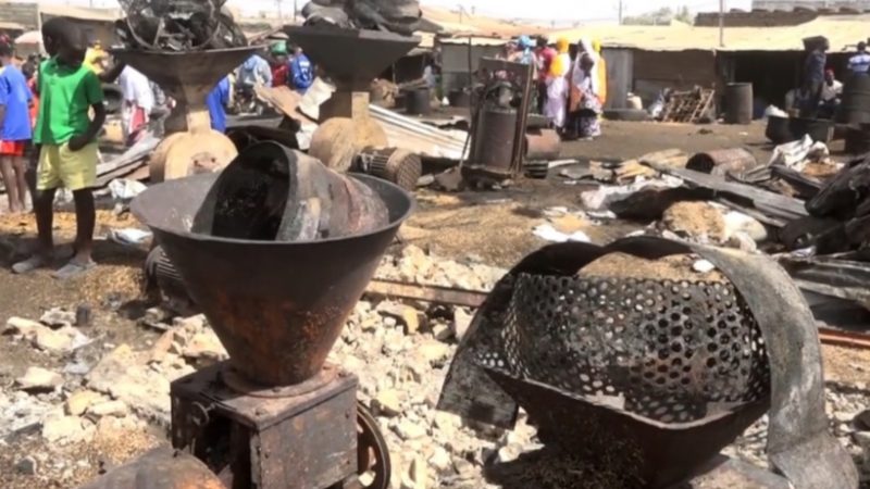 Incendie marché Syndicat Kaolack: les commerçants dénoncent le mutisme des autorités