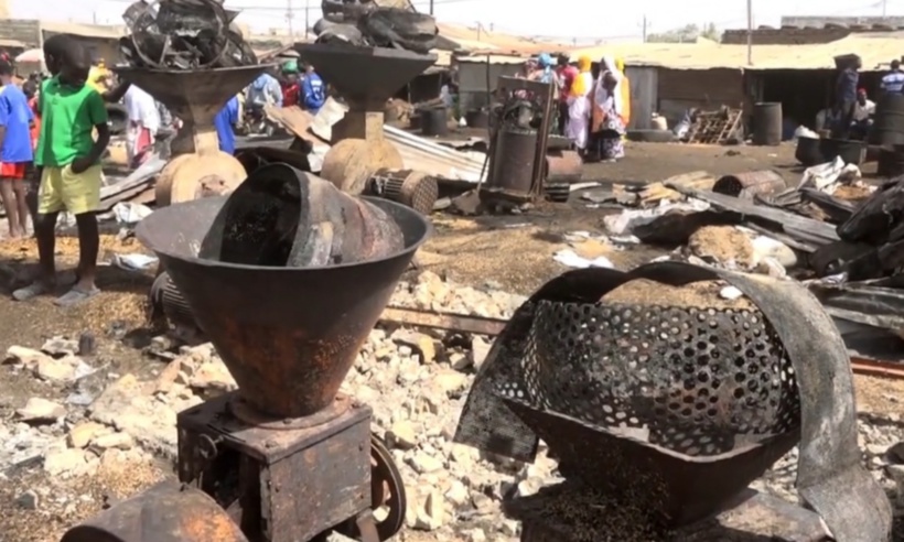 Incendie marché Syndicat Kaolack: les commerçants dénoncent le mutisme des autorités