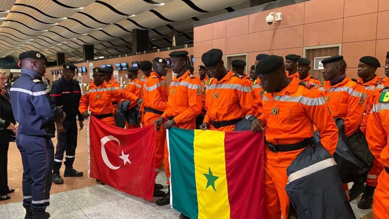 Décoration : Les 30 pompiers sénégalais qui sont intervenus lors du séisme en Turquie honorés par Erdogan