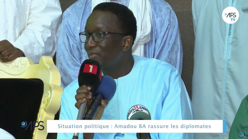 Situation Politique : Amadou Ba rassure les Diplomates