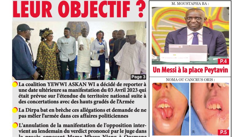 Revue de Directnews de ce samedi 1 Avril 2023 avec Junior…