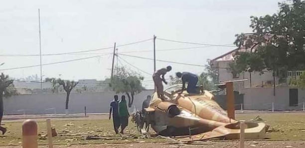 Mali : Un hélicoptère de l’armée s’est écrasé dans un quartier résidentiel de Bamako…