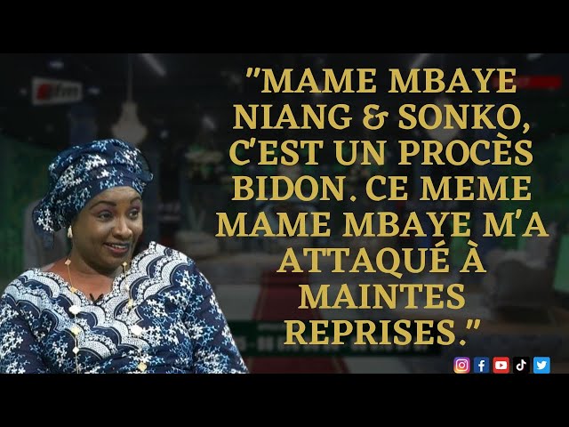 Aminata Touré sur l’affaire Sonko-Mame Mbaye: «C’est un procès bidon »