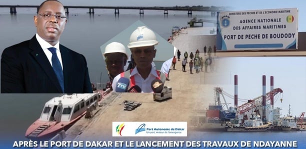 Après le Port de Dakar et le lancement des travaux de Ndayane, Macky Sall lance la révolution des Ports secondaires