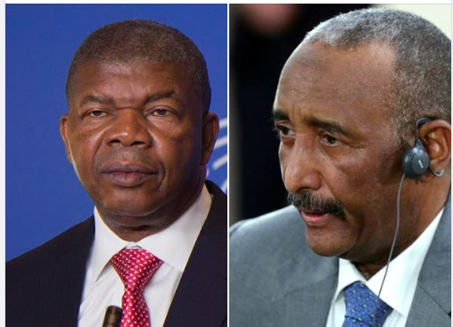 Guerre au Soudan : Le Président Angolais, João Lourenço a appelé le général Abdel Fatah Al-Burham…