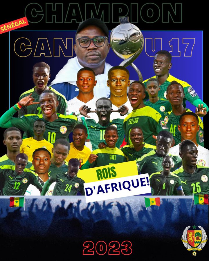Can U17: Les Champions d’Afrique arrivent ce soir, une audience prévue ce dimanche au palais…