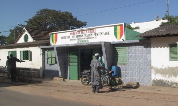 Série de grève de la faim dans les prisons, un détenu de la MAC de Ziguinchor tente de se suicider