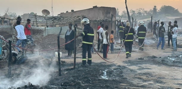 Incendie à Khossanto : Trente cases réduites en cendres