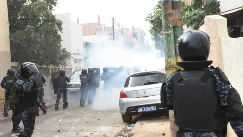 Bambey: Affrontements entre étudiants et policiers