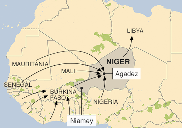 Les flux de migrations en nette hausse au Niger, selon l’OIM