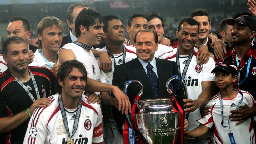 L’AC Milan «pleure la disparition de l’inoubliable Silvio Berlusconi»