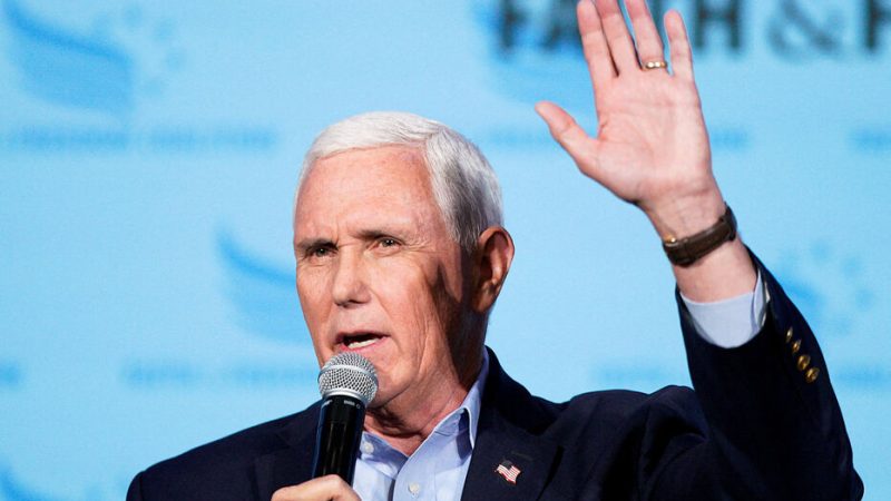 États-Unis: l’ex-vice-président Mike Pence a déposé sa candidature à la Maison Blanche