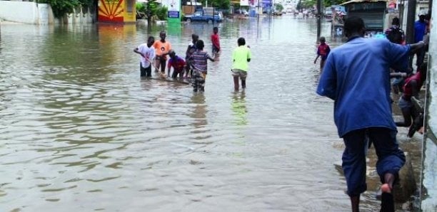 Kaolack : Après les premières pluies, plusieurs quartiers sous les eaux