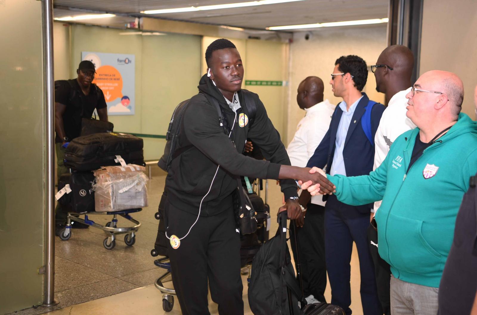 Brésil-Sénégal : les Lions sont arrivés à Lisbonne