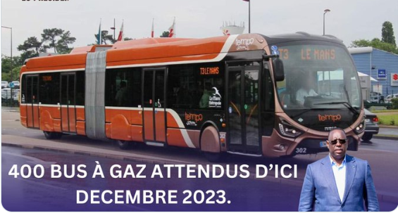 Sénégal-Transport: 400 bus à gaz pour fluidifier la circulation, arrivent…