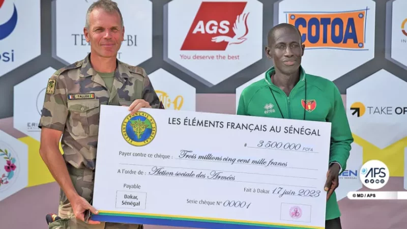 Sénégal-France-armées-solidarité/ »Mud race challenge »: militaires sénégalais et français récoltent des dons pour leurs blessés de guerre…