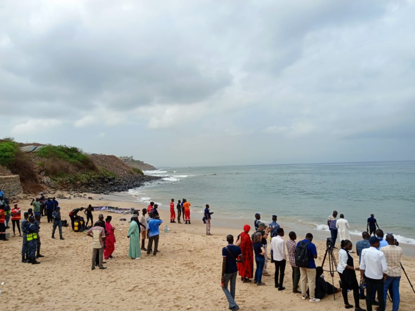 Chavirement de pirogue au large de Ouakam: le bilan passe à 17 morts, 2 personnes secourues