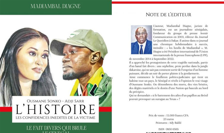 « Sonko-Adji Sarr : l’histoire »: « Pourquoi j’ai écrit ce lire »