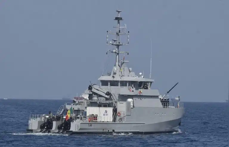 Le Sénégal réceptionne son premier navire de guerre lance-missiles contre « les attaques aériennes »