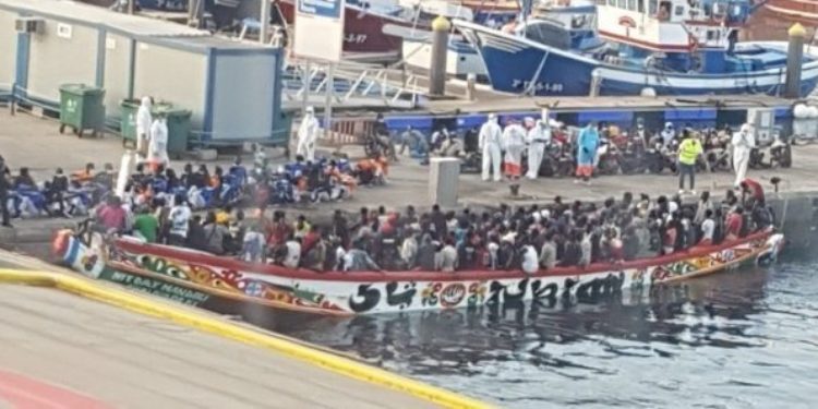 Émigration irrégulière : En deux semaines, plus de 1000 personnes secourues par la marine nationale