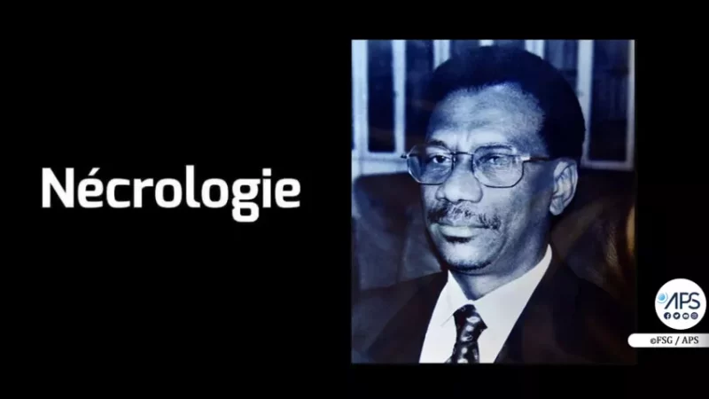 NECROLOGIE- Décès de l’ancien ministre de l’Intérieur, Abdourakhmane Sow