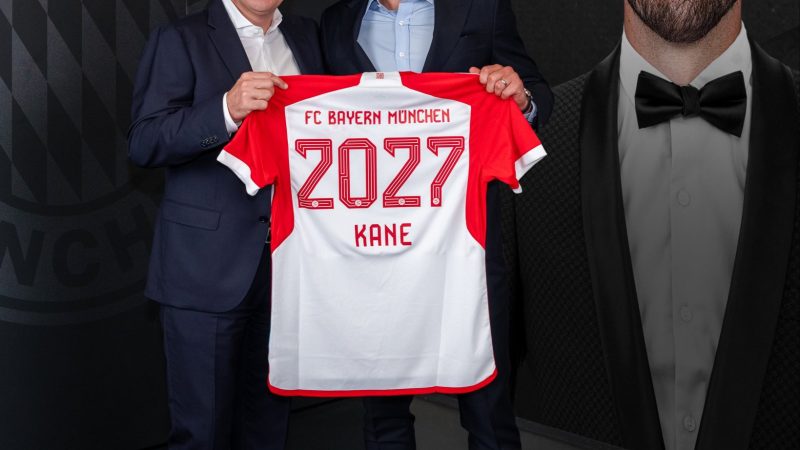 Le Bayern officialise l’arrivée de Harry Kane