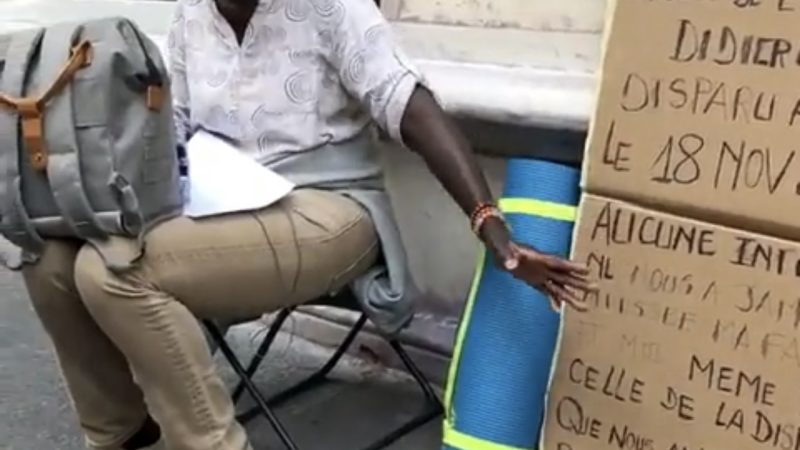 Paris : l’épouse de Didier Badji, le gendarme qui a mystérieusement disparu, en grève de la faim