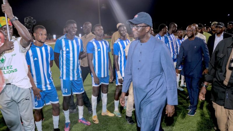 Apothèose à l’ouverture  des phases nationales des navétanes à Kaffrine: Amadou Bâ trace le terrain pour la jeunesse