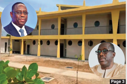 Macky Sall inaugure L’ECOLE sénégalaise TOBACCO-ROAD DE BANJUL :  Un bijou de 540 millions de FCFA au service de l’éducation  africaine…                            