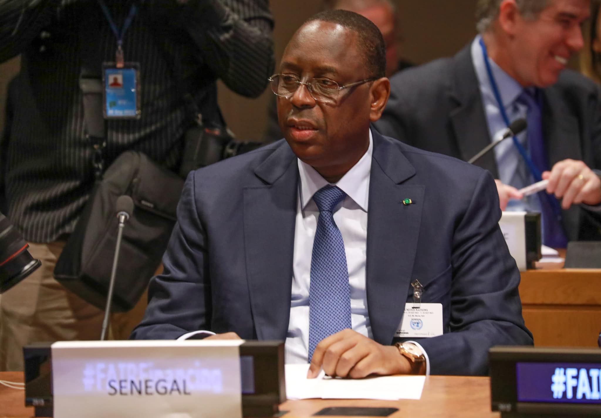 Dissolution de Pastef : Les précisions de Macky Sall depuis New York