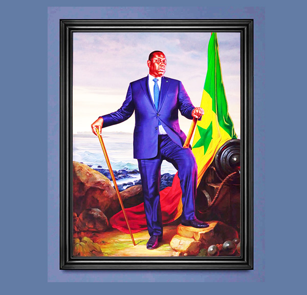 Exposé au Musée du Quai Branly : Macky Sall immortalisé par le peintre de Obama