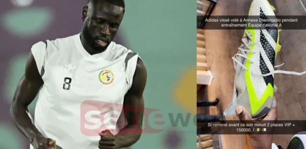 Victime de vol lors d’une séance d’entraînement, Kouyate offre une grosse récompense pour retrouver l’objet