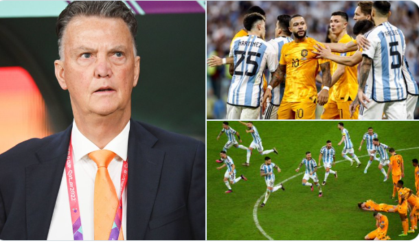 Demi-Finale Coupe du Monde: Louis Van Gaal qualifie de « 𝗣𝗥𝗘́𝗠𝗘́𝗗𝗜𝗧𝗘́𝗘 » la victoire de l’Argentine