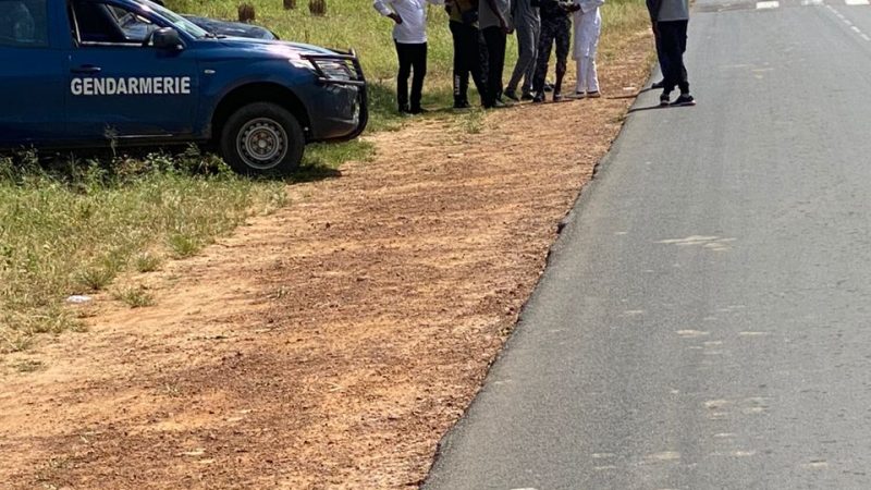 La gendarmerie de Fatick bloque la caravane de Khalifa Sall