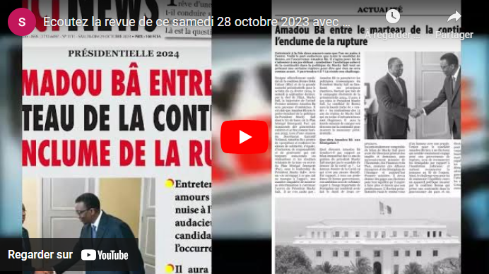 La revue de directNews de ce samedi 28 octobre 2023 avec Junior…