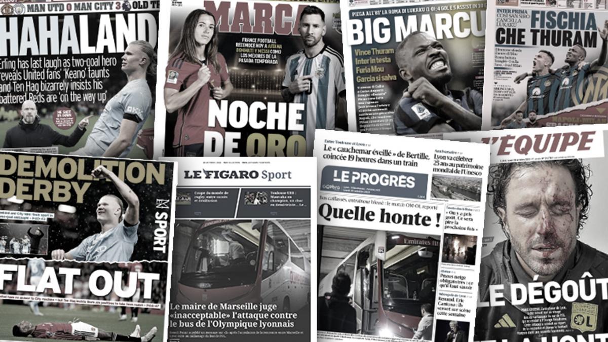 La presse européenne cartonne la Ligue 1 et Marseille après les incidents d’OM-OL !