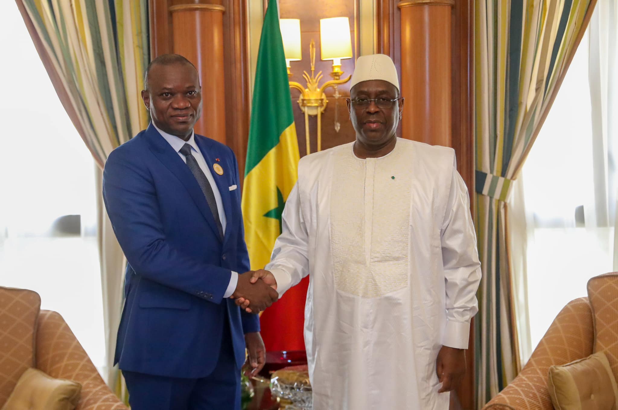 Riyad : Macky Sall s’est entretenu avec le Putschiste, Brice Oligui Nguema.