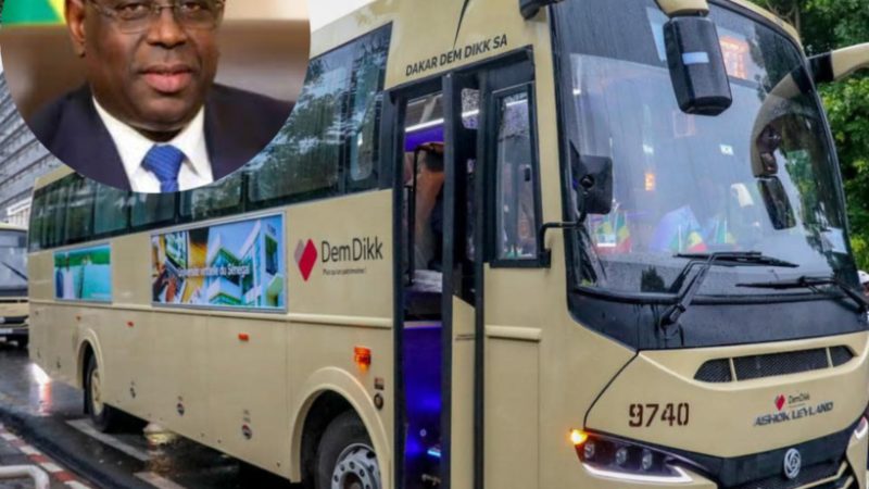 Dakar Dem Dikk: Macky annonce 90 nouveaux bus de dernière génération