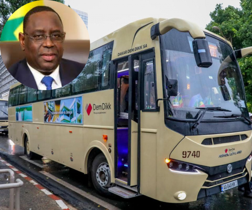 Dakar Dem Dikk: Macky annonce 90 nouveaux bus de dernière génération