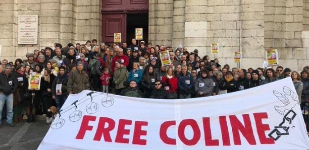 France : un rassemblement pour la libération de Coline Fay