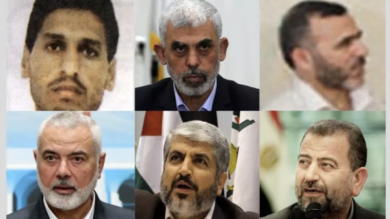 Qui sont les O6 principales figures emblématiques du Hamas ciblés par Israel?