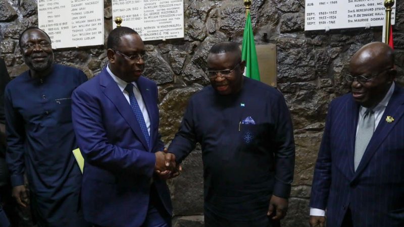 En Sierra Leone, Macky Sall et Cie veulent baiser la tension politique