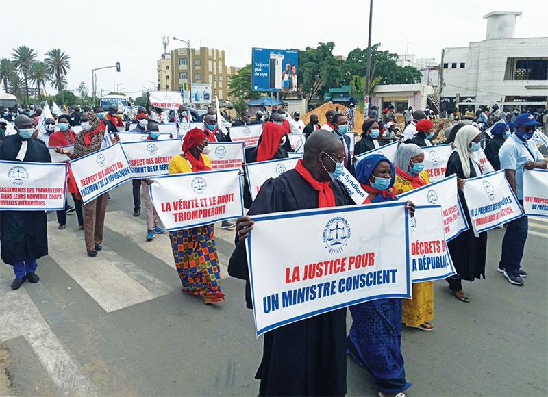 Le Syndicat des travailleurs de la Justice décrètent d’autres 72 heures de grève