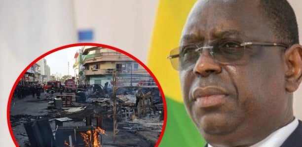 Ziguinchor-Incendie du marché Boucotte : Macky Sall remet une enveloppe de 50 millions et 10t de riz aux victimes…