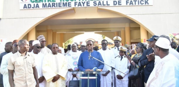 La Première Dame Marième Faye Sall, Marraine du Centre Hospitalier Régional de Fatick…