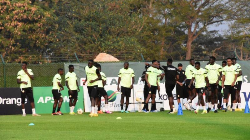 CAN 2023 : premier galop à Yamoussoukro, 26 « Lions » présents, Fodé Ballo absent