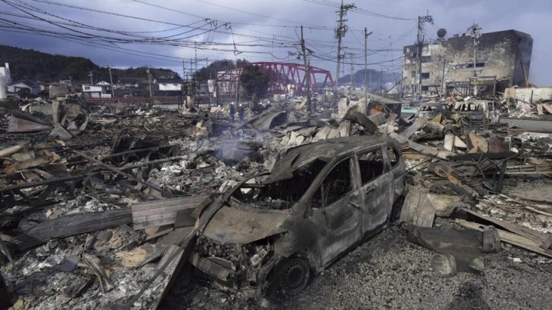 242 personnes portées disparues après le séisme au Japon, le bilan passe à 92 morts